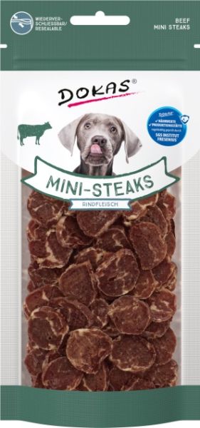 DOKAS Mini-Steaks mit Rindfleisch 50 g