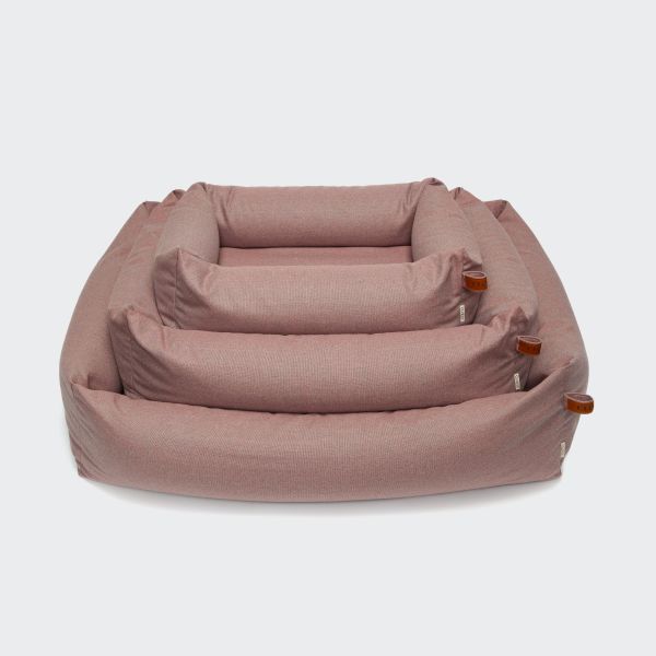 Cloud7 Hundebett Sleepy Deluxe Tweed Rosé