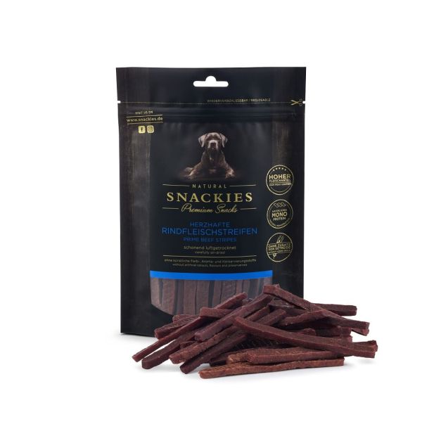 SNACKIES Herzhafte Rindfleischstreifen 170g