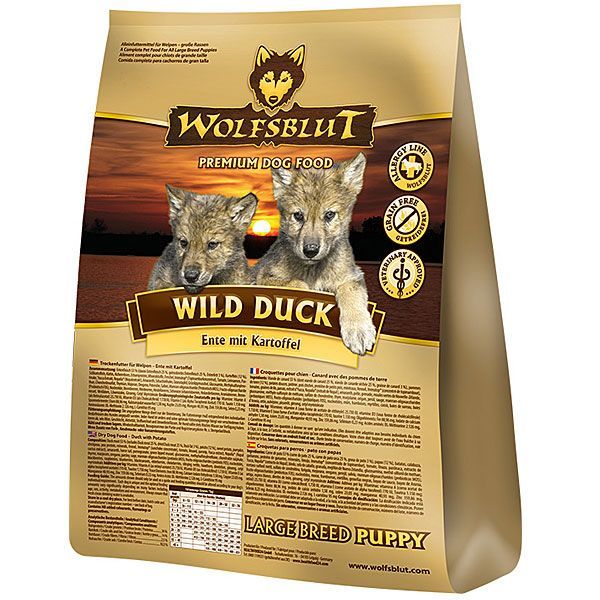 Wolfsblut Wild Duck Puppy Large Breed 2kg