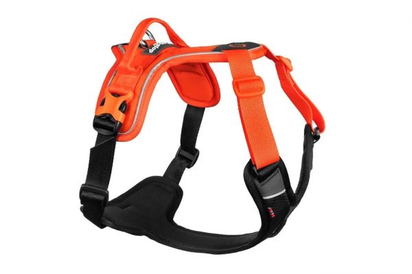 Non-stop dogwear Ramble Hundegeschirr Orange / Schwarz