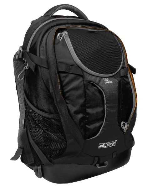 Kurgo G-Train Hunderucksack Dog Carrier Backpack Black/Orange