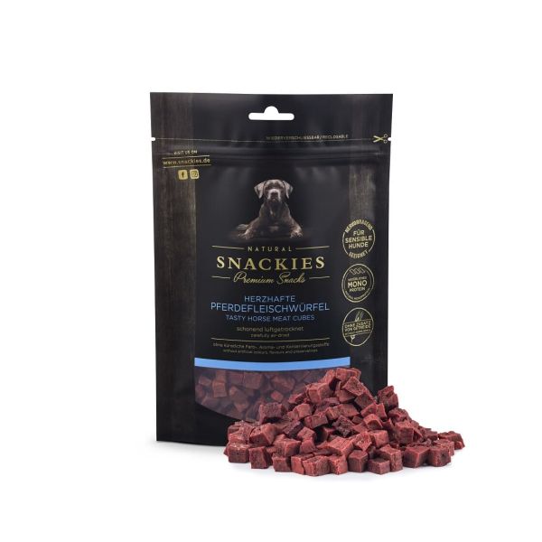 SNACKIES Herzhafte Pferdefleischwürfel 170g