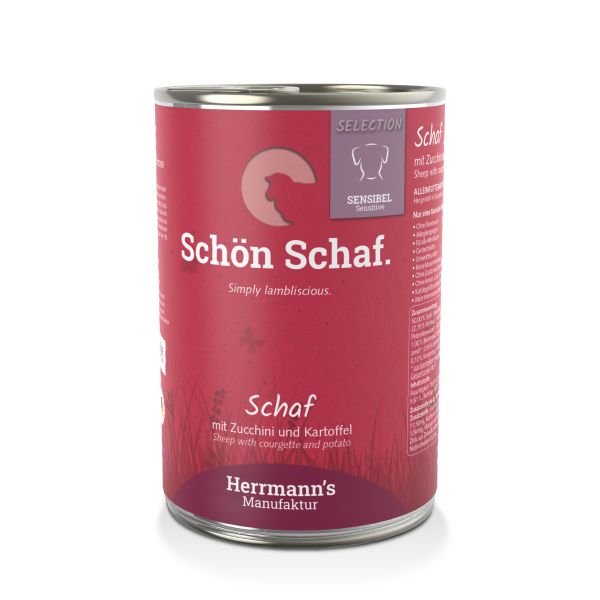 Herrmann's Sensibel Menü Schaf mit Zucchini und Kartoffeln 400 g