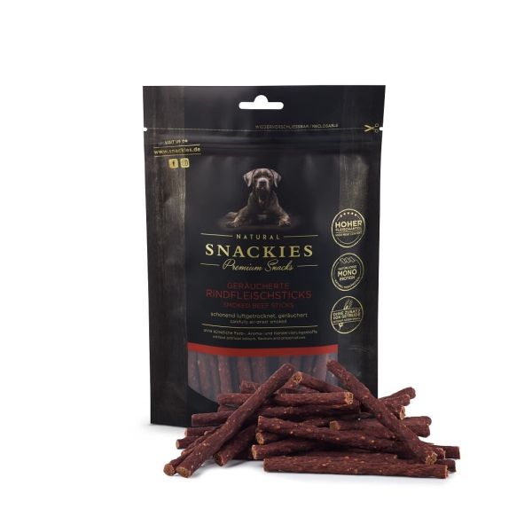 SNACKIES Geräucherte Rindfleischsticks 170g