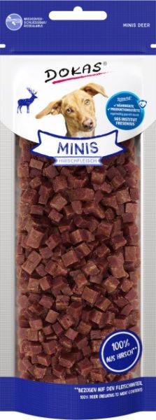 DOKAS Minis Hirschfleisch 60 g