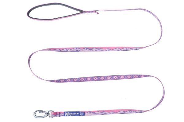 Non-stop dogwear Trail quest leash Rachel Pohl edition purple/pink