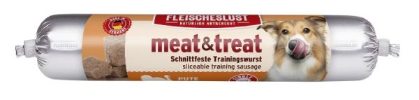 Meat & Treat Trainingswurst Pute 80g