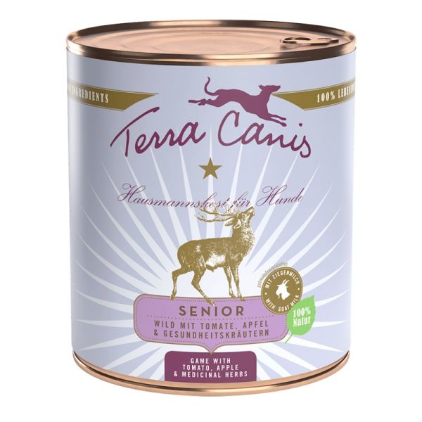 Terra Canis Senior Wild mit Tomate, Apfel und Gesundheitskräutern