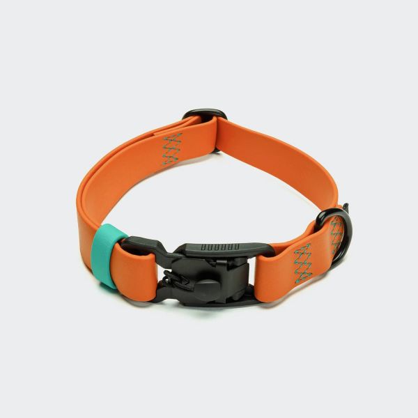 Cloud7 Bio Thane Hundehalsband Ipanema Orange-Aqua