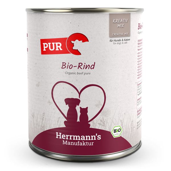 Herrmann's Bio Rind Reinfleisch 800g