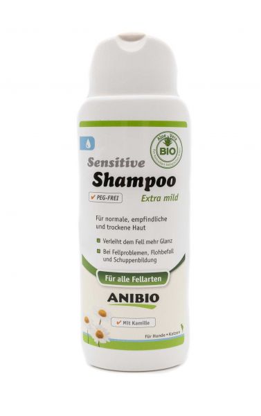ANIBIO Sensitive Shampoo Extra mild für Hunde 250 ml