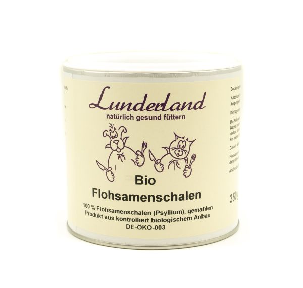 Lunderland Bio- Flohsamenschalen