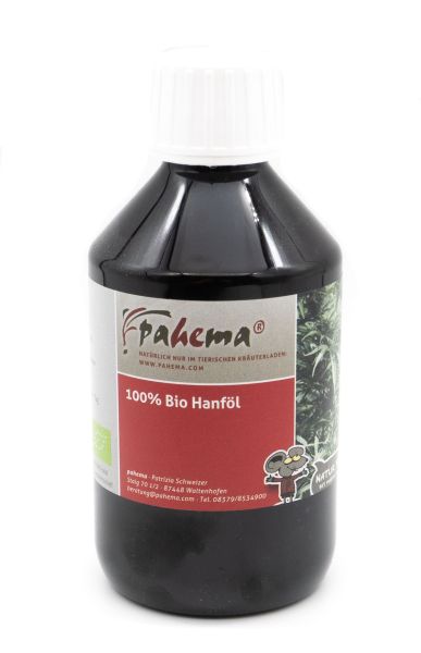 Pahema Bio Hanföl für Hunde 0,25 l