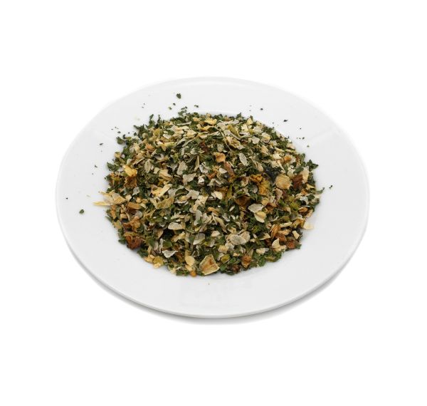 Grüner Gemüse-Mix mit Reisflocken 400g