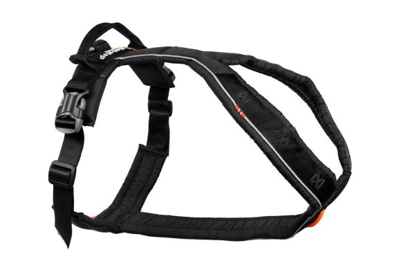 Non-stop dogwear Geschirr Line Harness Grip Black | Hundegeschirr mit Haltegriff Schwarz