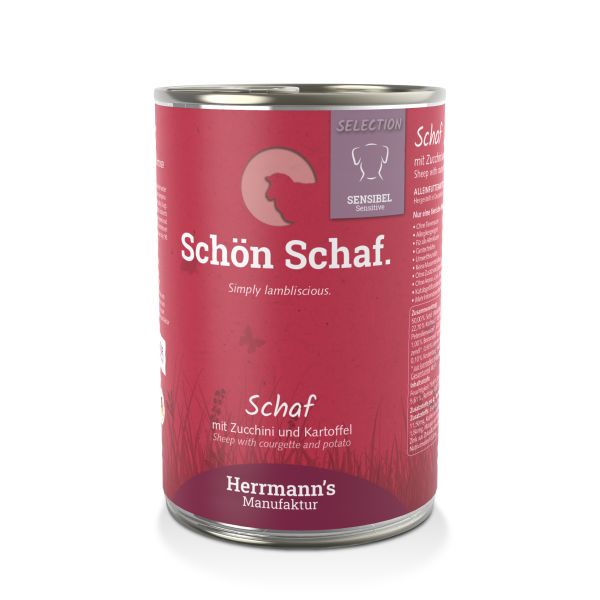 Herrmann's Sensibel Menü Schaf mit Zucchini und Kartoffeln 800 g