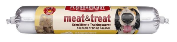 Meat & Treat Trainingswurst Käsewurst 80g