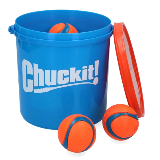 Chuckit! Bucket mit ultra ball Medium 8 Stk.