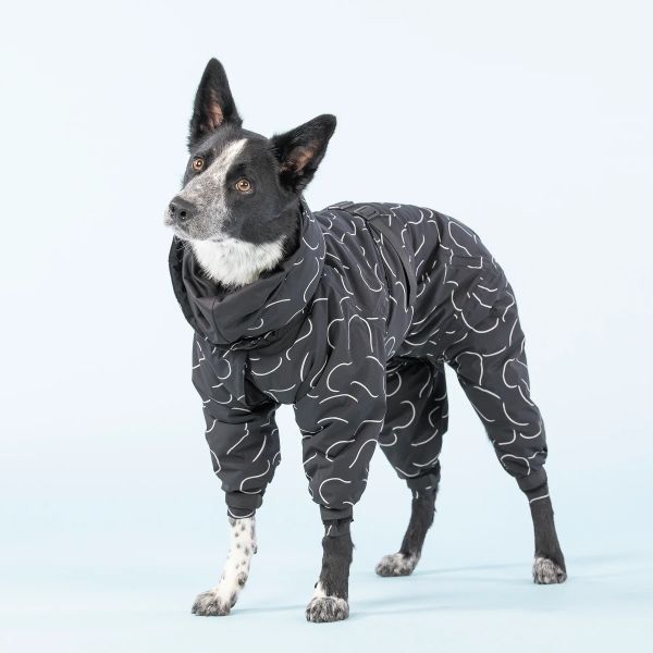 PAIKKA Winter Suit für Hunde - Hundemantel langbeinig