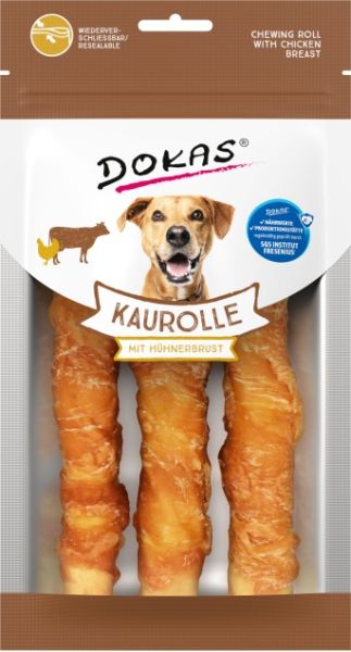 DOKAS Kaurolle mit Hühnerbrust Medium 150 g