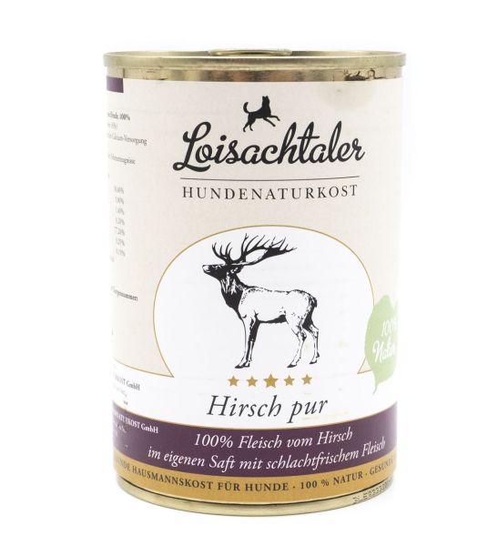 Loisachtaler Hirsch pur 400 g