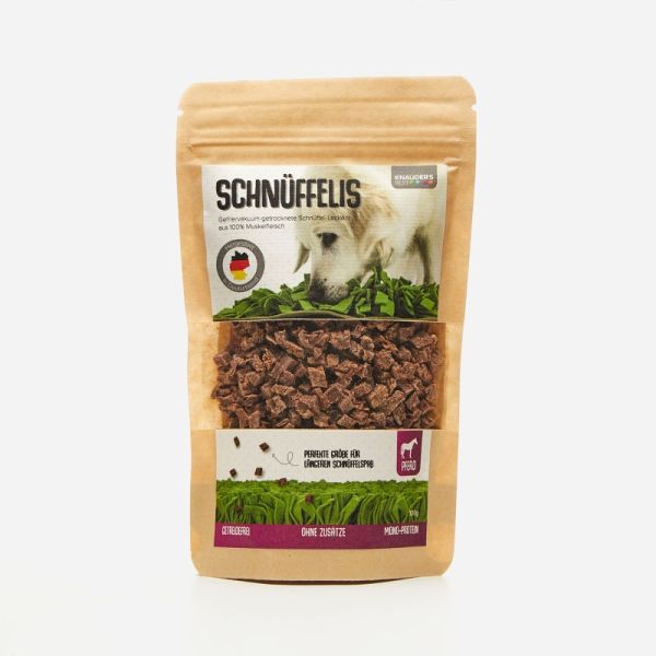 Knauder's Best Schnüffelis Pferd - Schlauer Snack - 100g