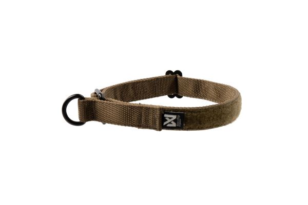 Non-stop dogwear Solid adjustable collar | verstellbares Zugstopp-Halsband Working Dog Oliv