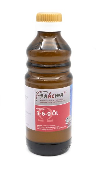 Pahema Omega 3-6-9 Öl im Glas