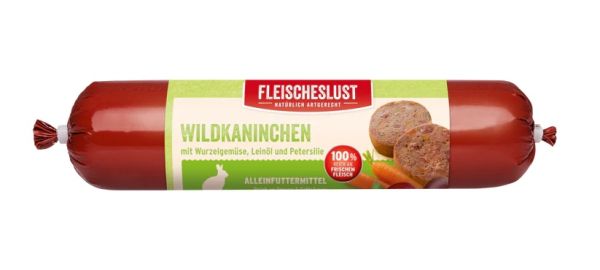FLEISCHESLUST Wildkaninchen 800 g