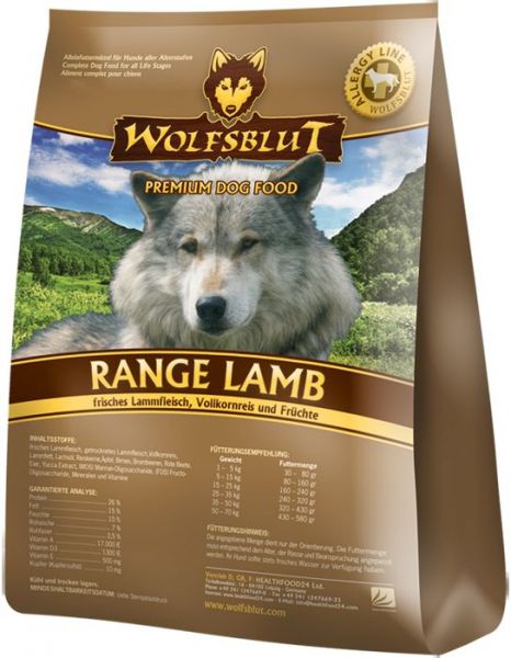 Wolfsblut Range Lamb adult 2 kg