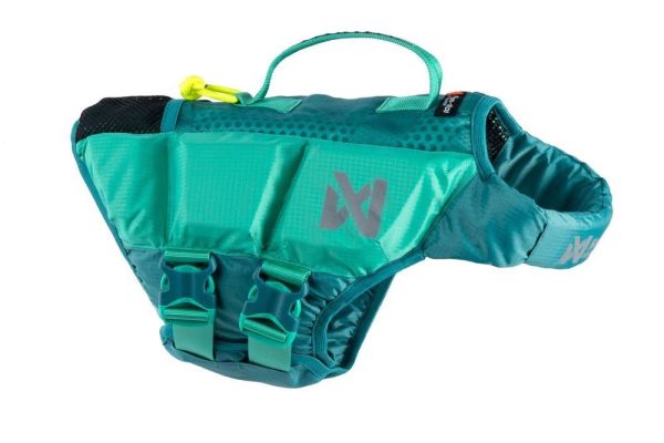 Non-stop dogwear Protector Life Jacket Teal | Schwimmweste | Rettungsweste für Hunde Türkis