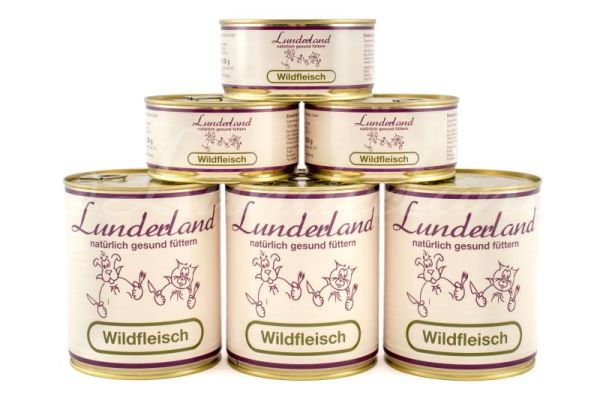 Lunderland Reinfleischdose Wildfleisch 800 g