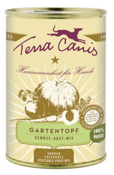 Terra Canis Gartentopf, Gemüse-Obst-Mix 400g