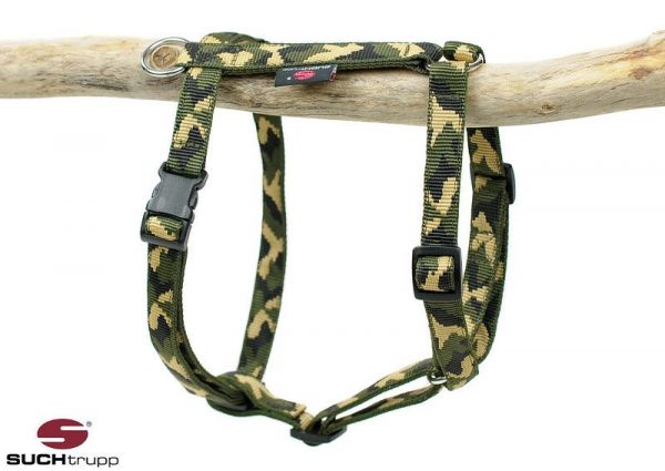 SUCHtrupp® Hundegeschirr Jungle Camouflage