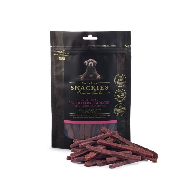 SNACKIES Herzhafte Pferdefleischstreifen 170g