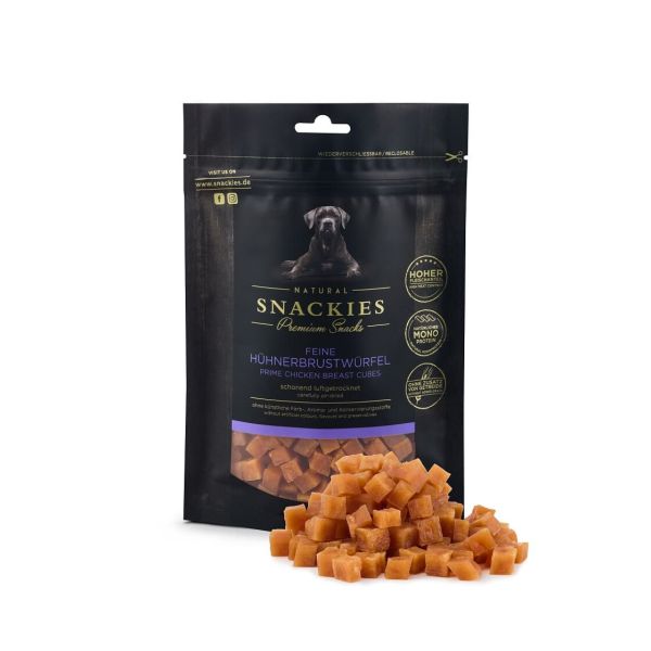 SNACKIES Feine Hühnerbrustwürfel 180g