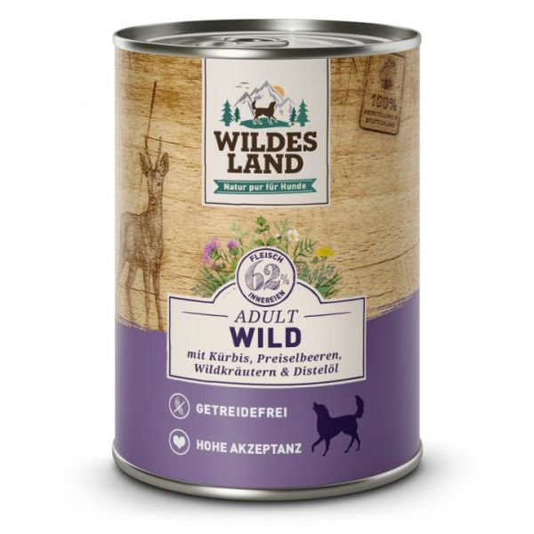 Wildes Land Wild mit Kürbis 400 g