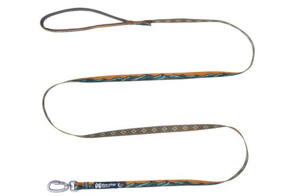 Non-stop dogwear Trail quest leash Rachel Pohl edition teal/oak