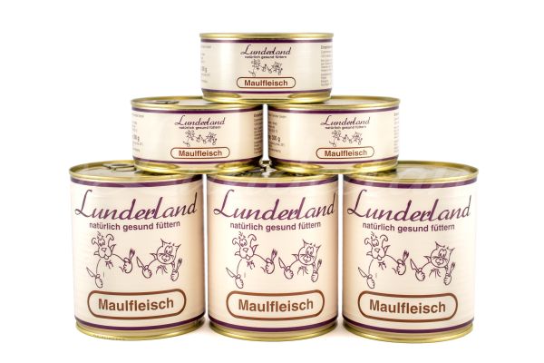 Lunderland Reinfleischdose Maulfleisch 800 g