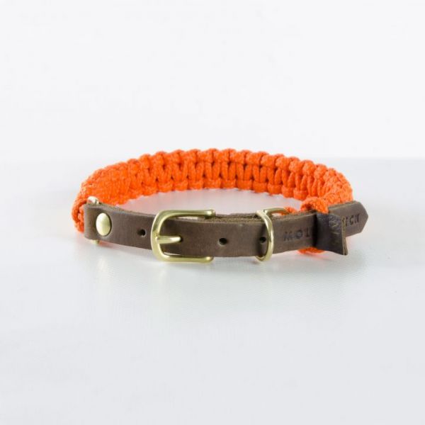 Touch of Leather Halsband Pumpkin
