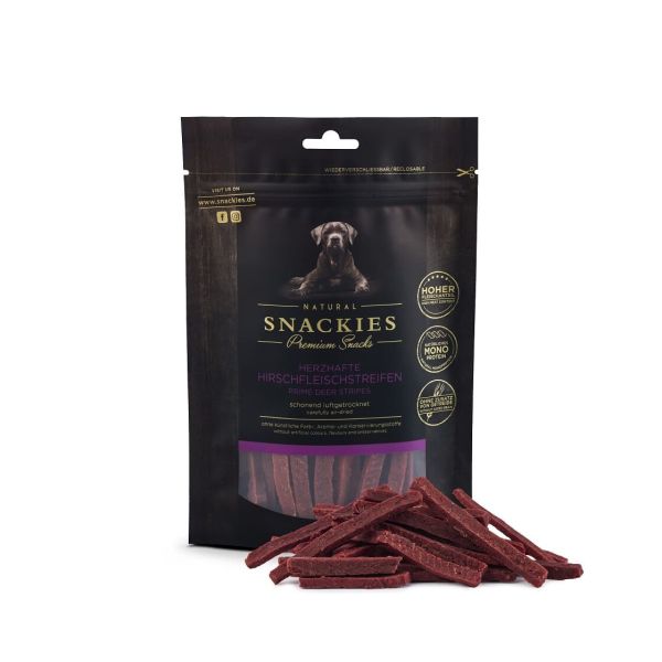 SNACKIES Herzhafte Hirschfleischstreifen 170g