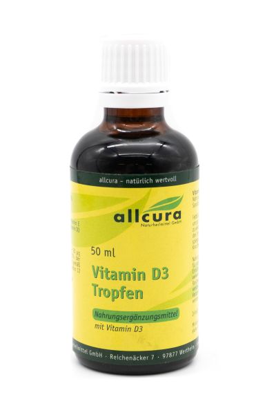 allcura Vitamin D3 Tropfen