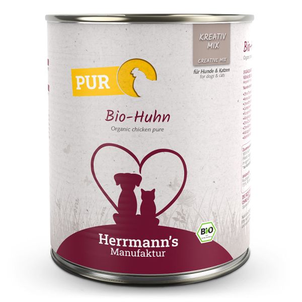 Herrmann's Bio Huhn Reinfleisch 800g